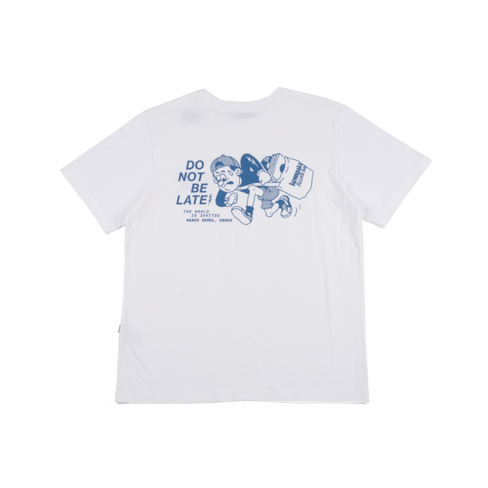 KBR Do Not Be Late Tee 'White'