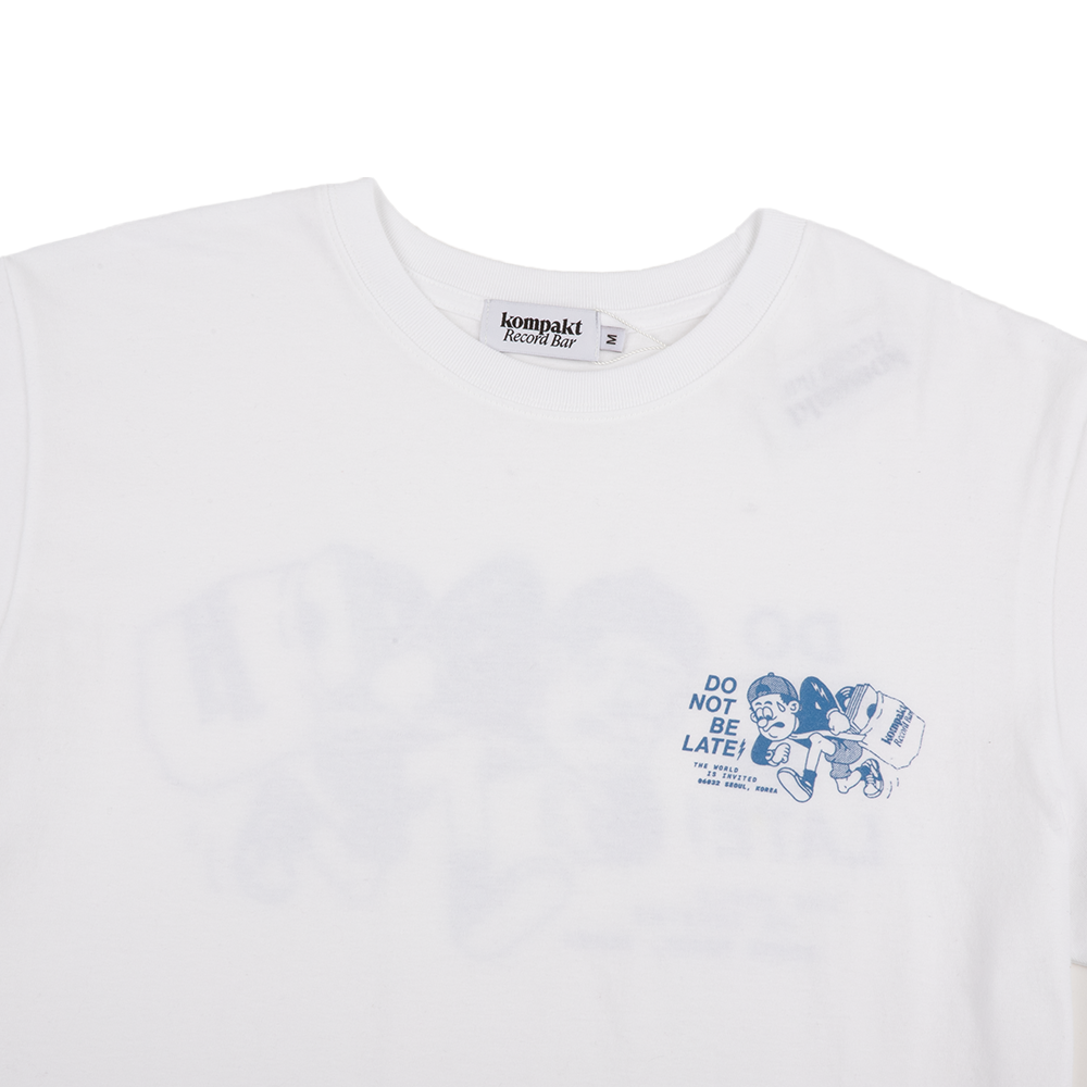 KBR Do Not Be Late Tee 'White'