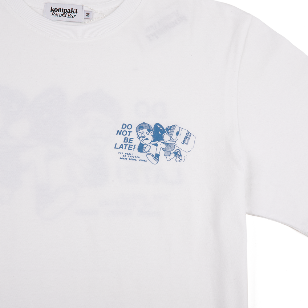 KBR Do Not Be Late Tee 'White'