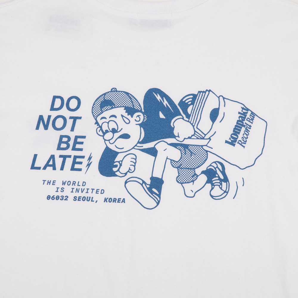 KBR Do Not Be Late Tee 'White'