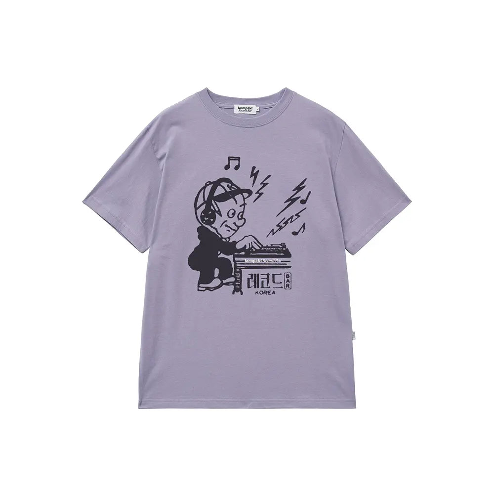 KRB Radio DJ Tee 'Light Purple'