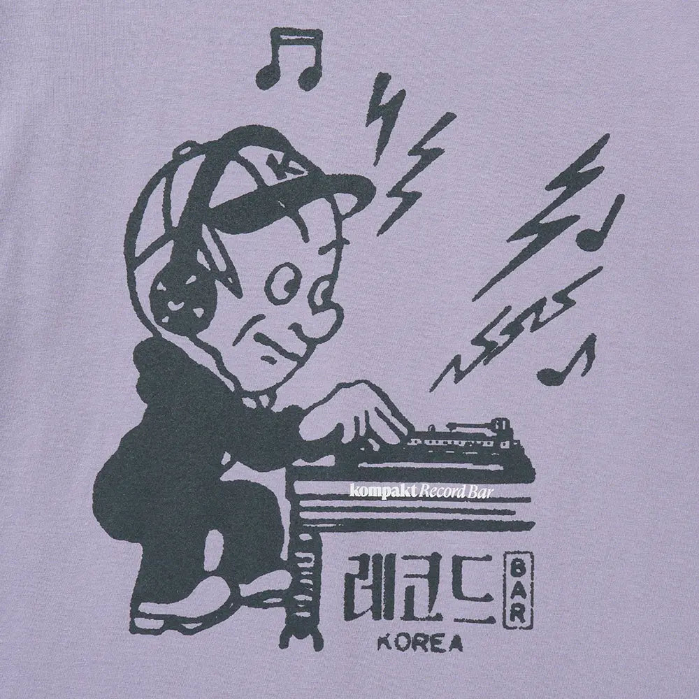 KRB Radio DJ Tee 'Light Purple'