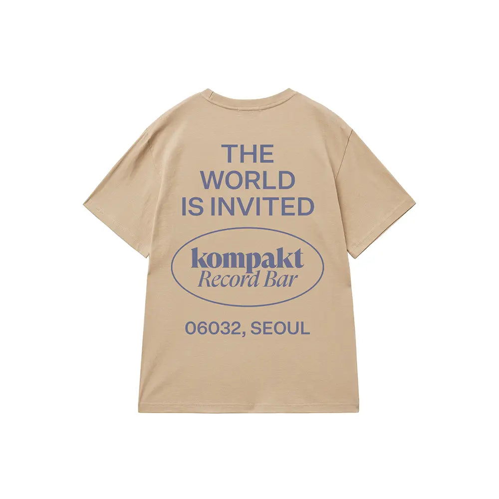Crest The World is Invited Tee 'Beige'