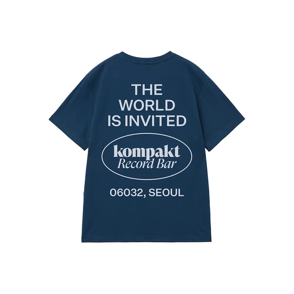 Crest The World is Invited Tee 'Navy'
