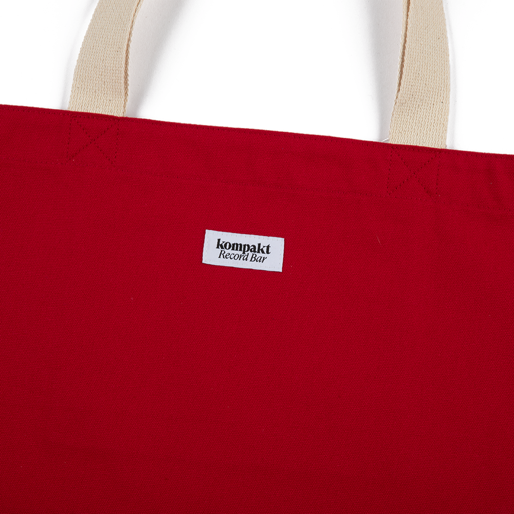 KBR Light Canvas Tote Bag 'Red'