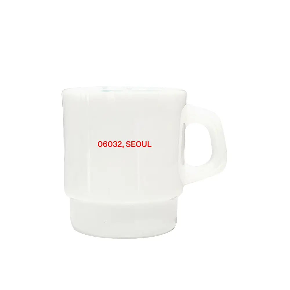 KRB Record Concert Milk Glass 'Red'