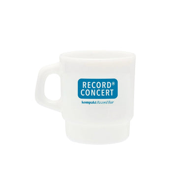 KRB Record Concert Milk Glass 'Blue'