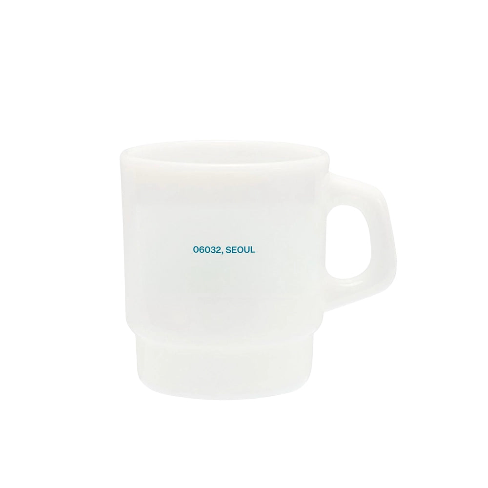 KRB Record Concert Milk Glass 'Blue'
