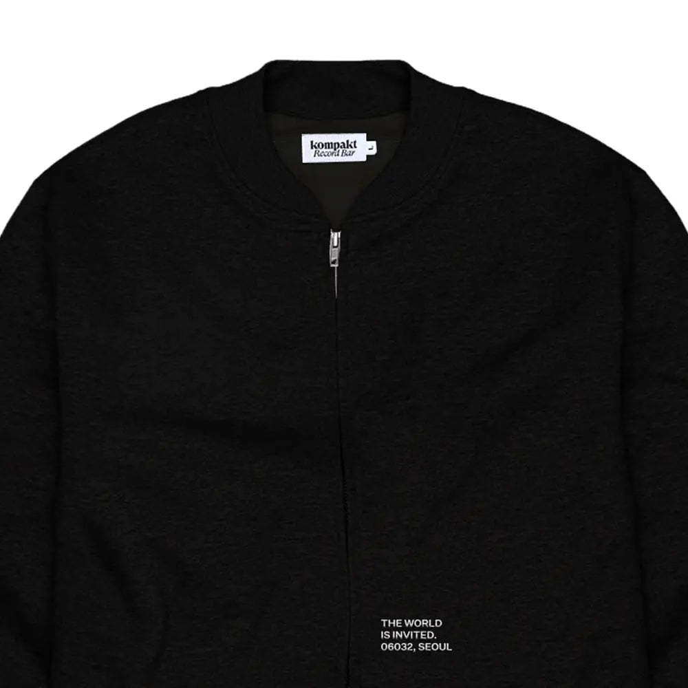 KRB EDD Chain Stitch Zip Up 'Black'