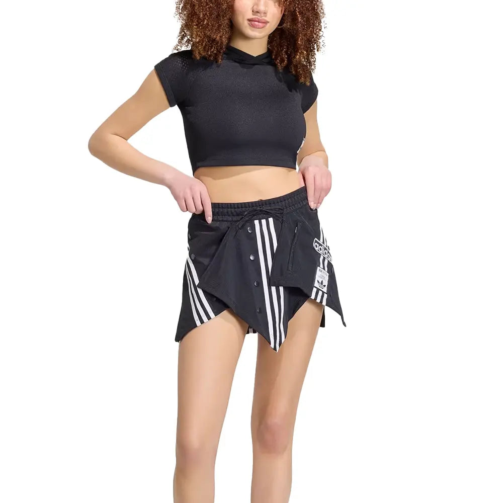 W Reconstructed Adibreak Mini Skirt 'Black'