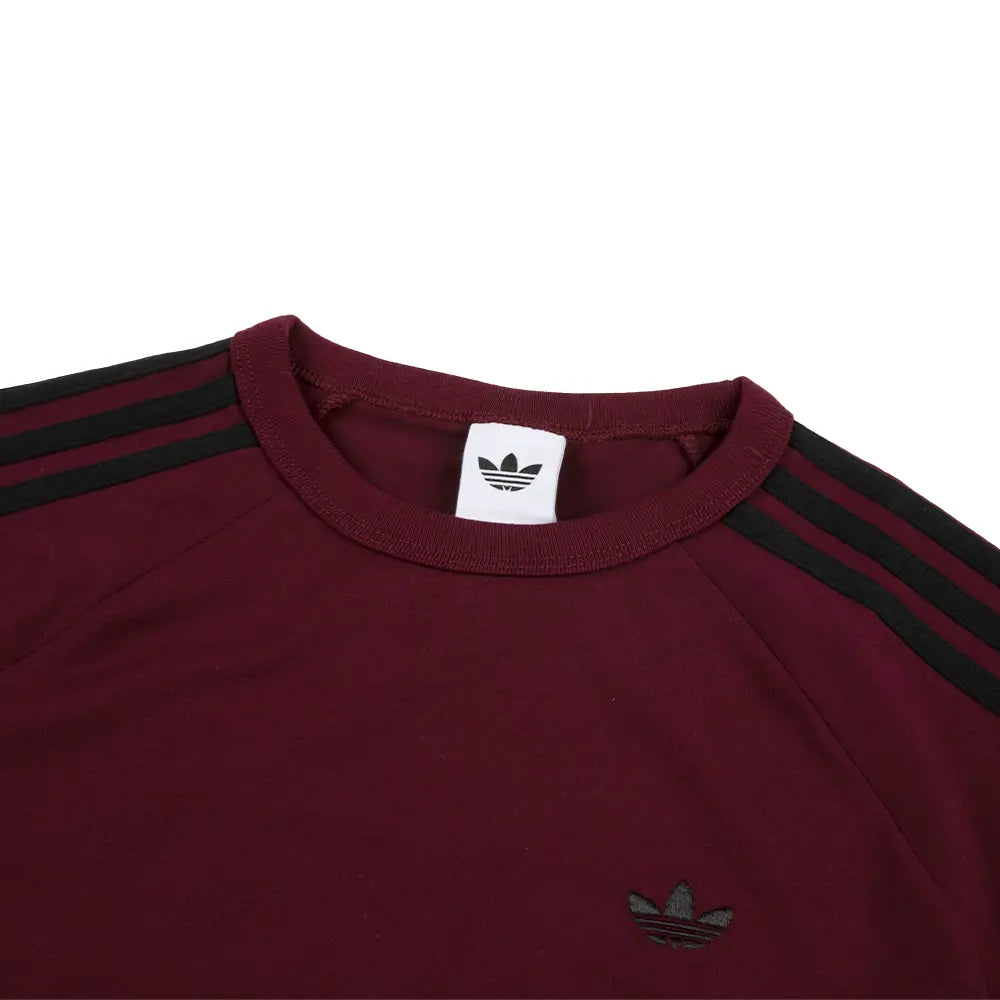 W SST Baby Tee 'Maroon Black'