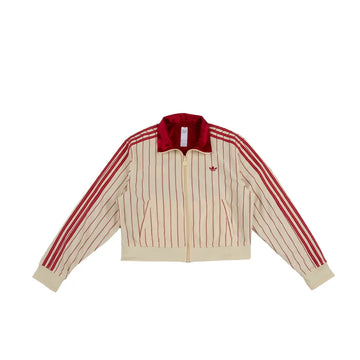 W Reversible Firebird Track Top 'Warm Vanilla Team Victory Red'