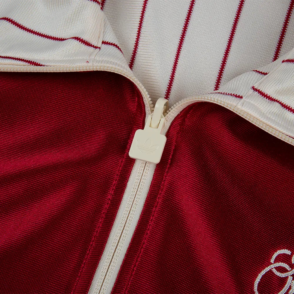 W Reversible Firebird Track Top 'Warm Vanilla Team Victory Red'