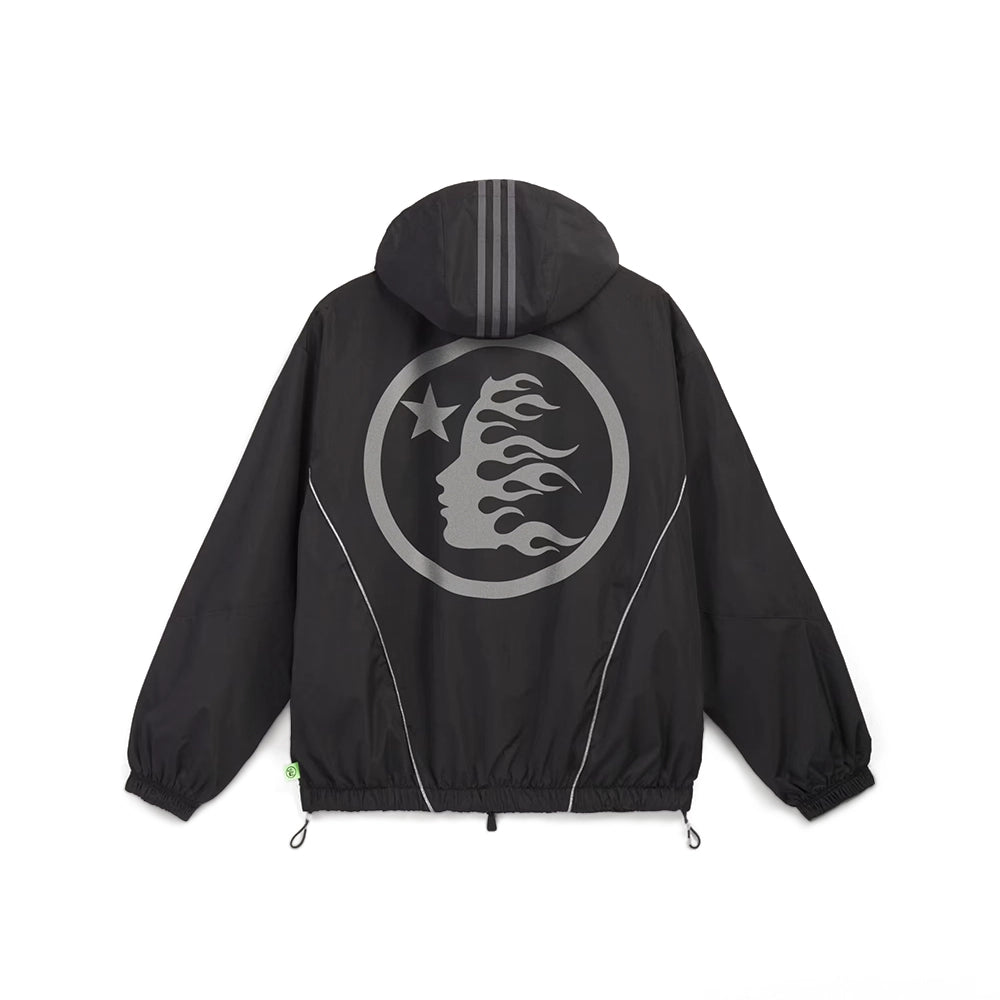 U Hellstar x Tracksuit Jacket 'Black'