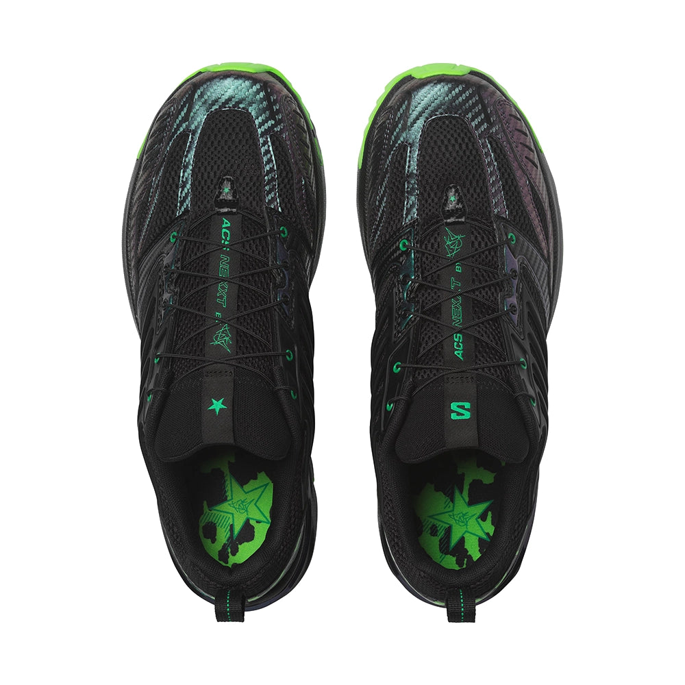 Feid x ACS NEXXT 'Black Bright Green Green Gecko'