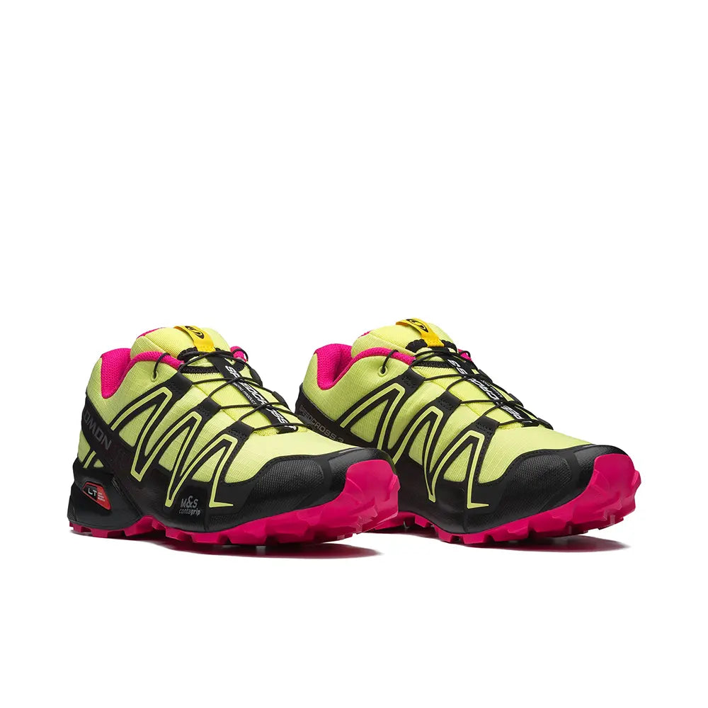 Speedcross 3 'Sun Lime Pink Yarrow'