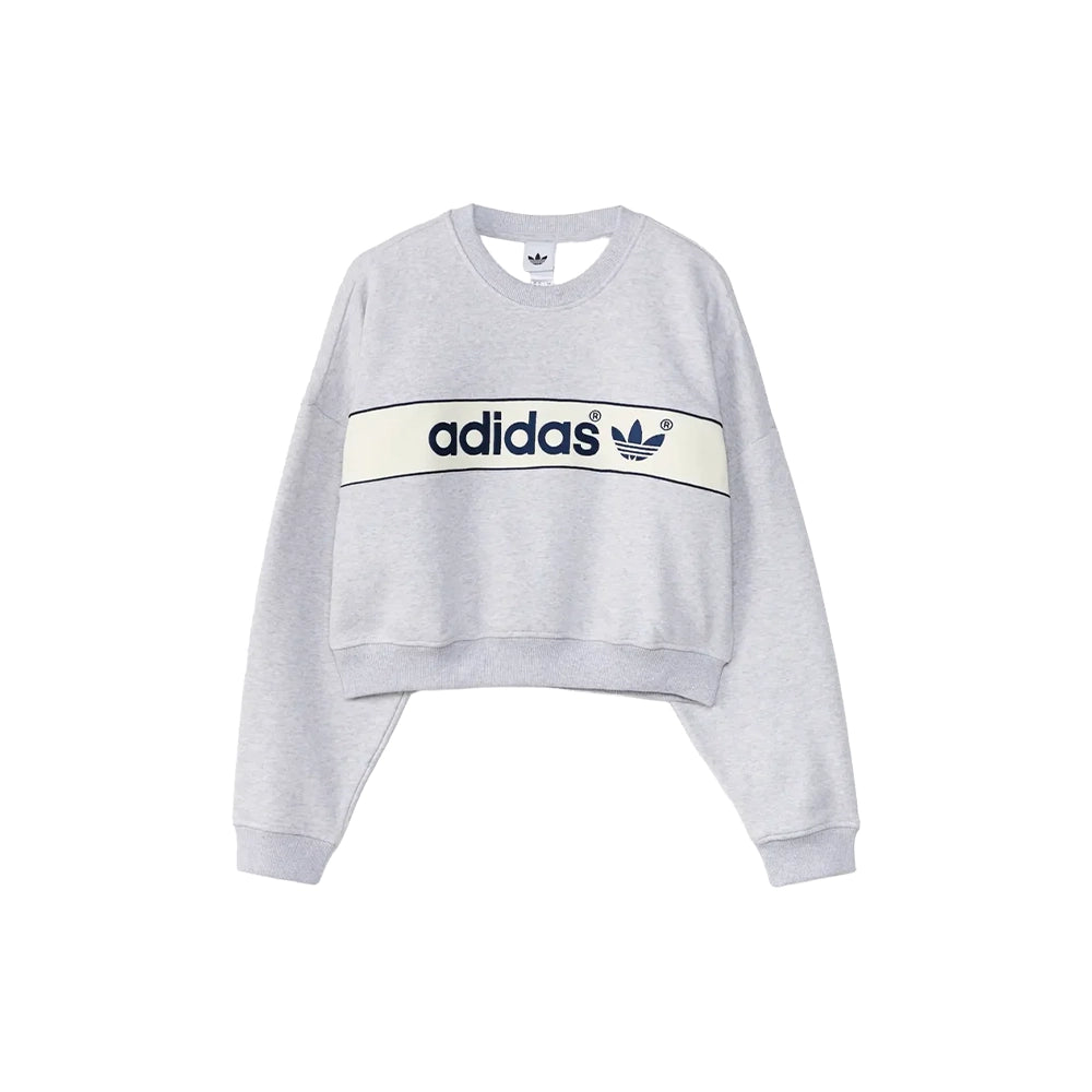 W adiSignature NY Crewneck Sweatshirt 'Light Grey Heather'