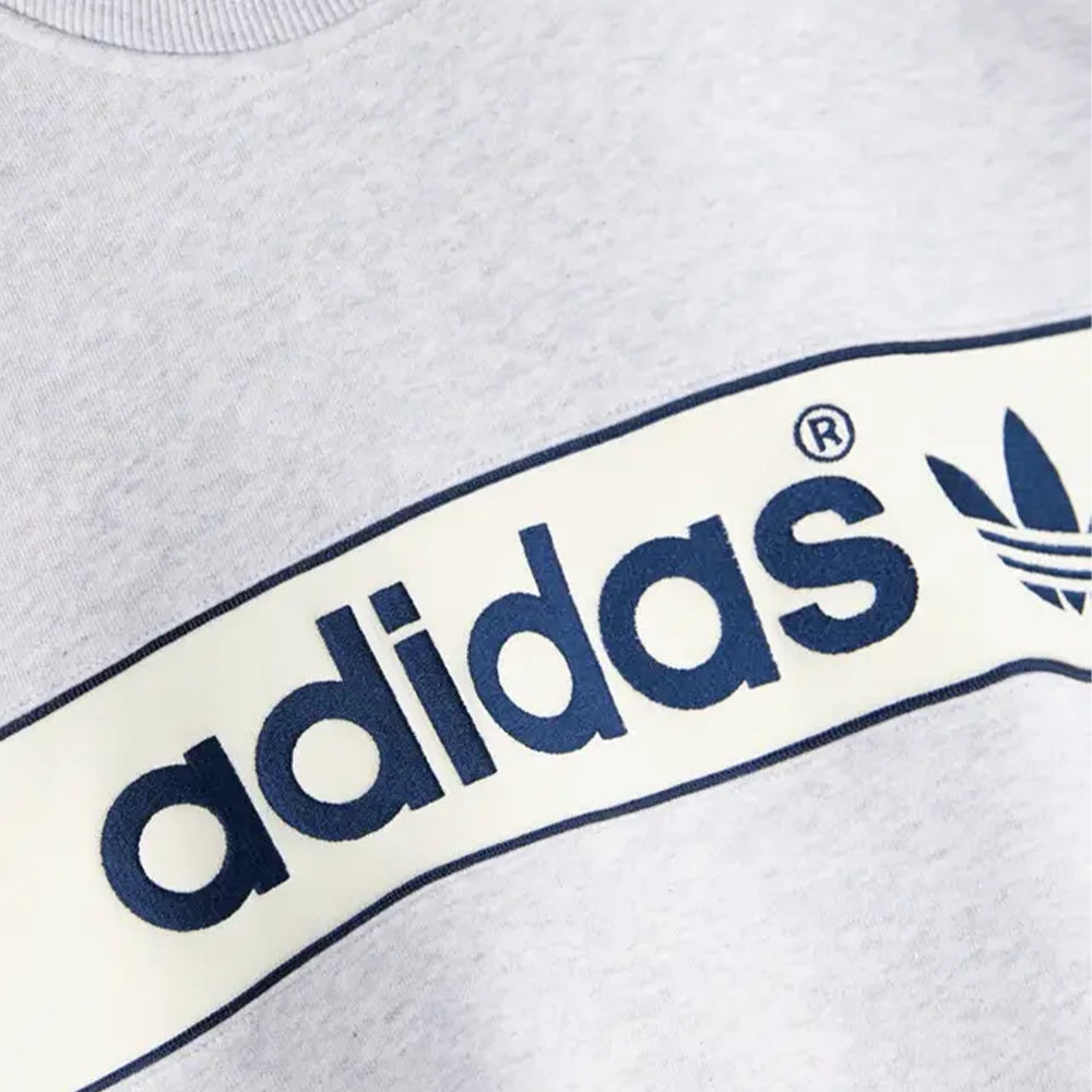 W adiSignature NY Crewneck Sweatshirt 'Light Grey Heather'