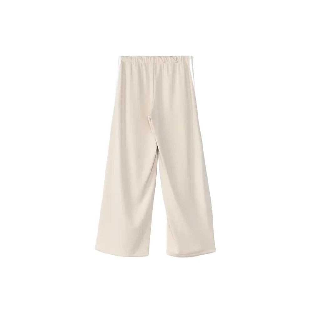 W Jennie x Adiluna Season 2 Pleated Track Pants 'Clear Brown'