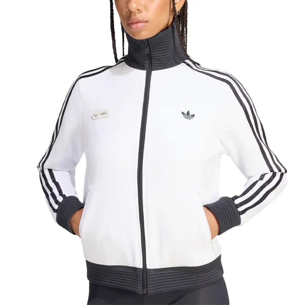 W Jennie x Adiluna Season 2 Fan OG Track Top 'White'