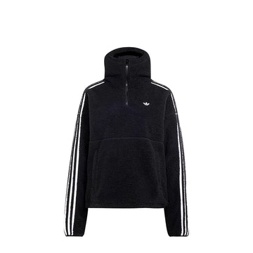 W Jennie x Adiluna Season 2 Fleece Hoodie Jacket 'Black'