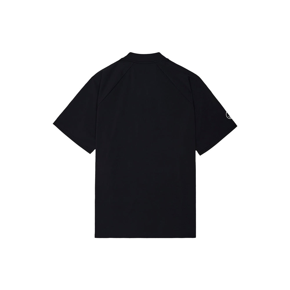 MALBON x FUTURA Zip Raglan Blade Polo 'Black'