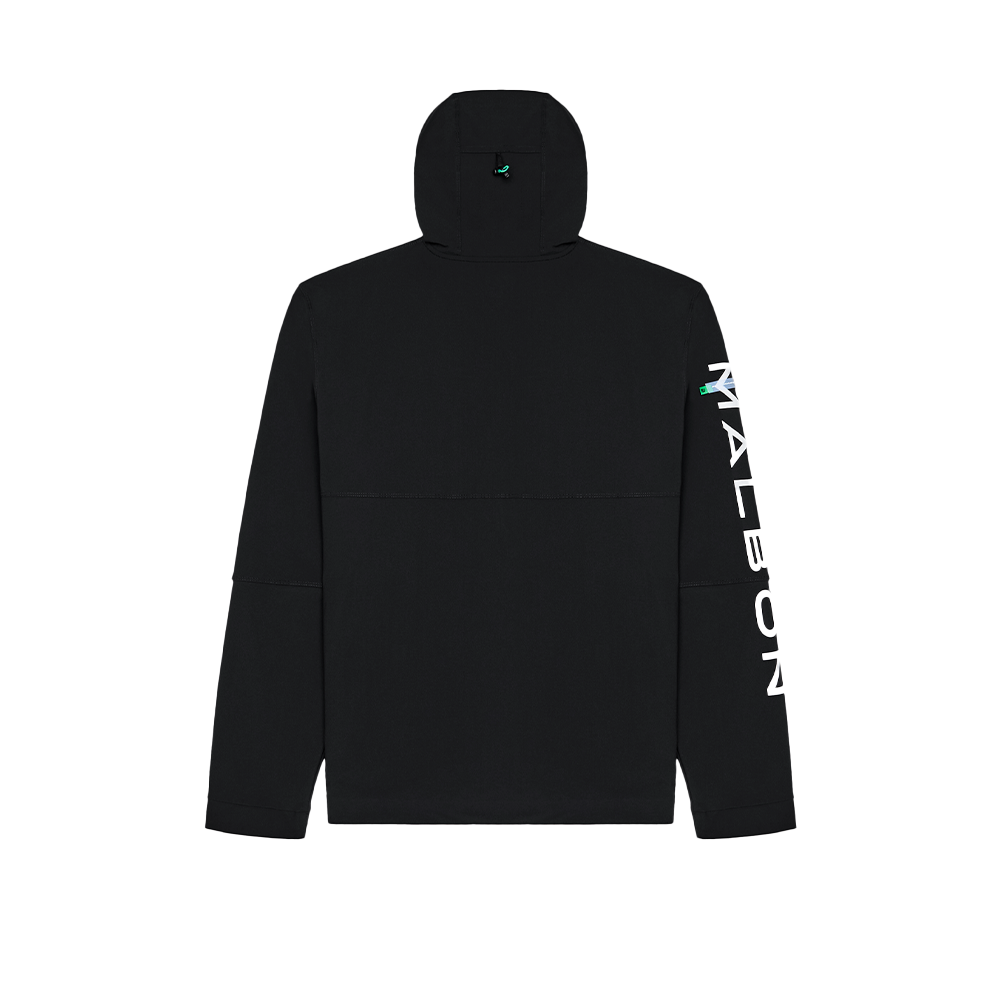 Malbon Performance Full-Zip Shell Jacket 'Black' – TAKOUT® Malbon Performance Full-Zip Shell Jacket 'Black' – TAKOUT®