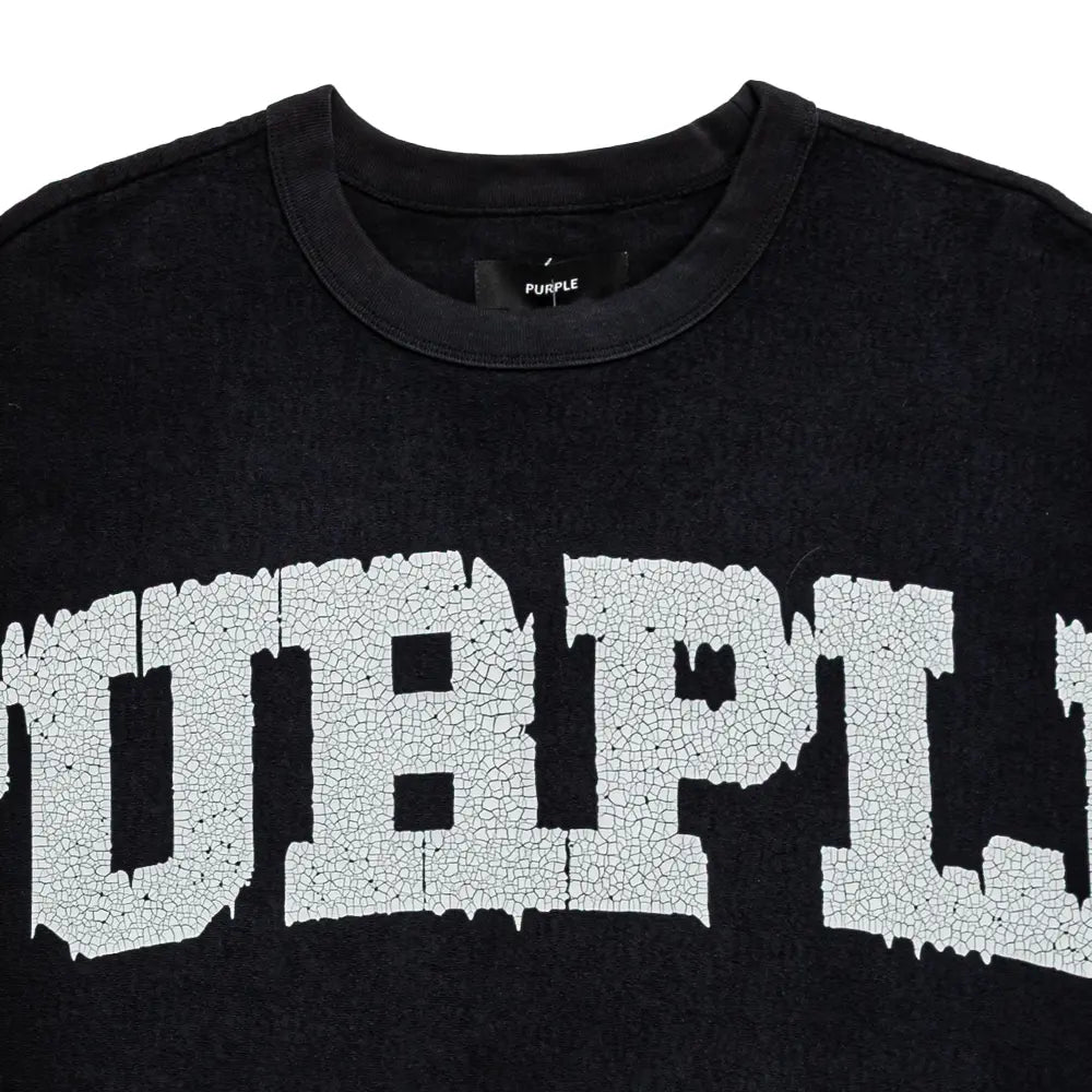 Heavyweight Textured Jersey SS Tee 'Black'
