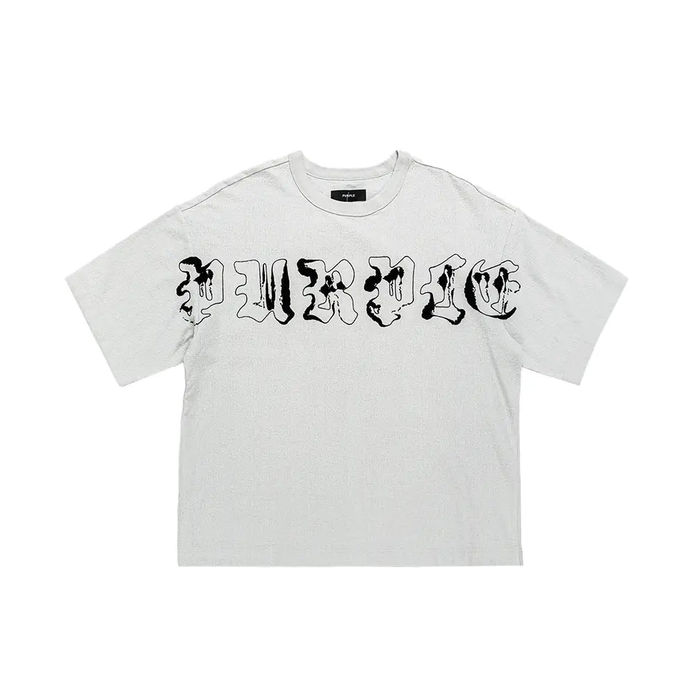 Heavyweight Textured Jersey SS Tee 'Grey'