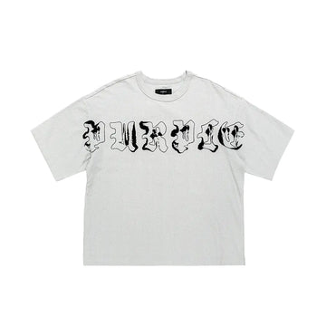 Heavyweight Textured Jersey SS Tee 'Grey'