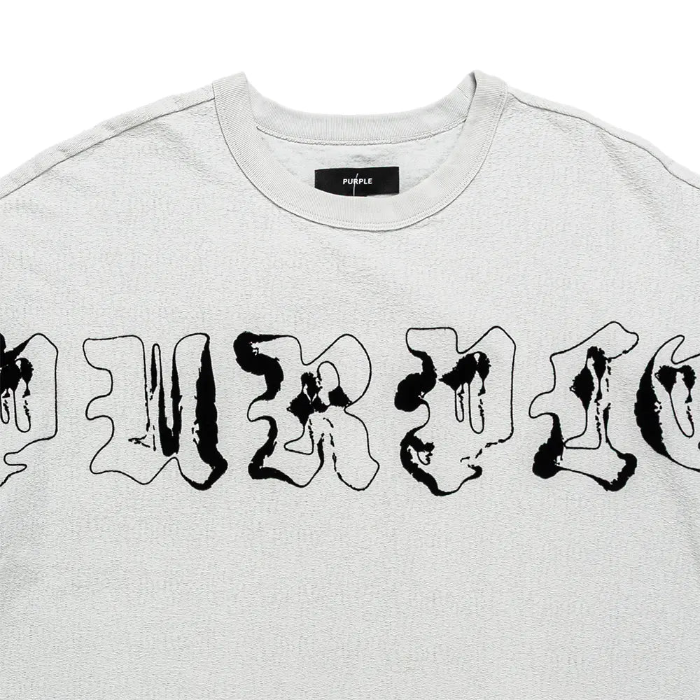 Heavyweight Textured Jersey SS Tee 'Grey'