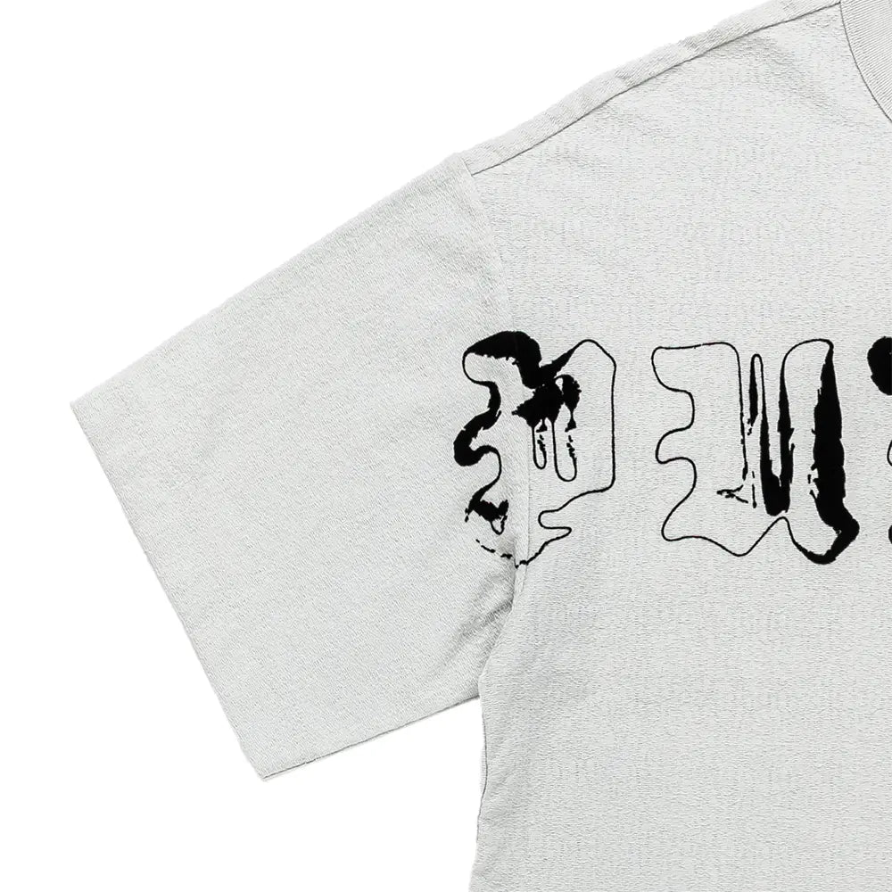Heavyweight Textured Jersey SS Tee 'Grey'