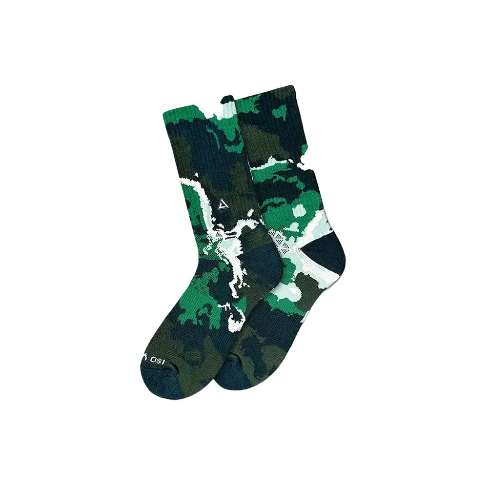 Marble Socks 'Green Verde'