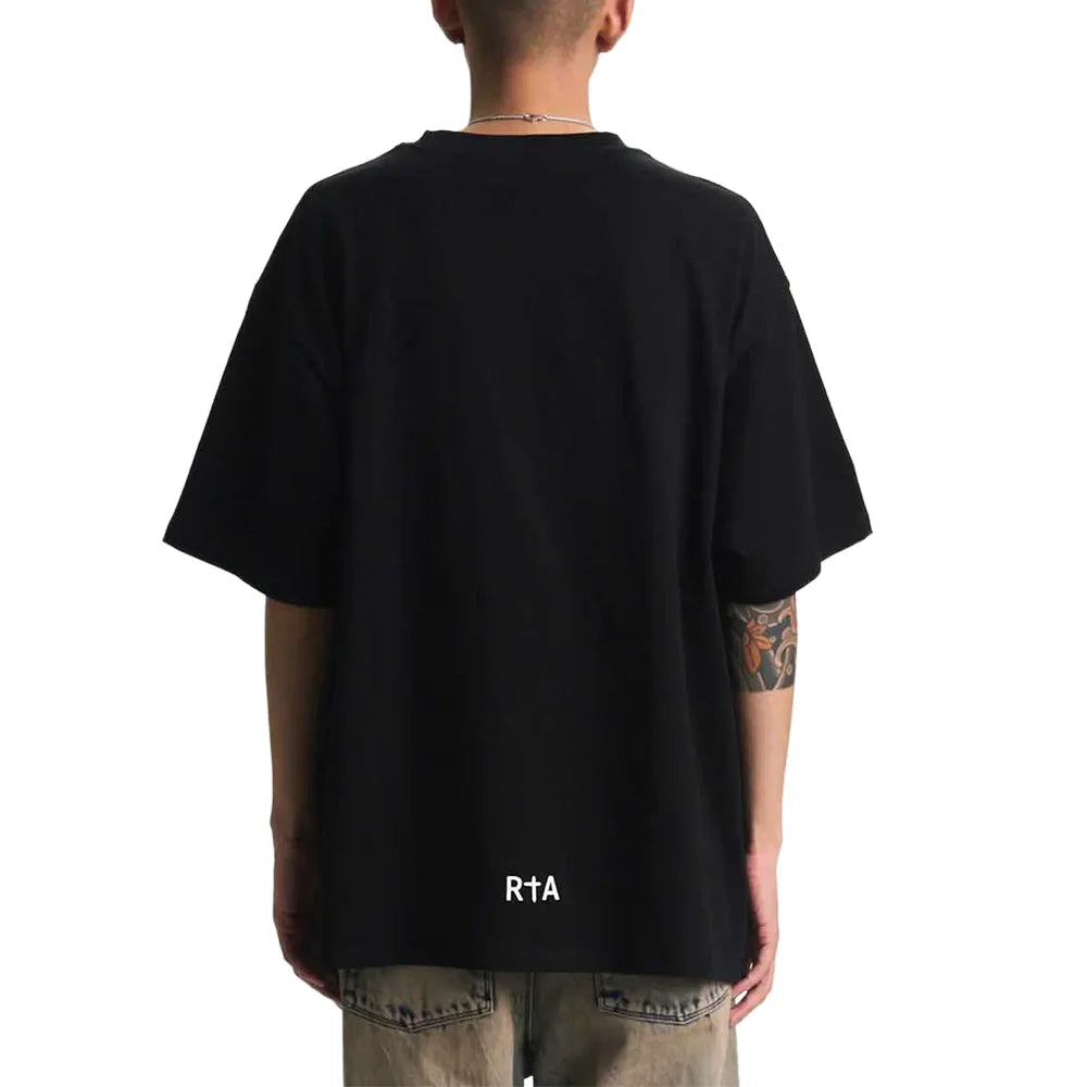 Colin Oversized Short Sleeve Tee 'Black Ascending RtA'