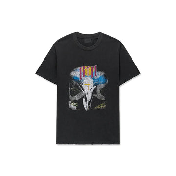 Colin Oversized Short Sleeve Tee 'Black Scenery'