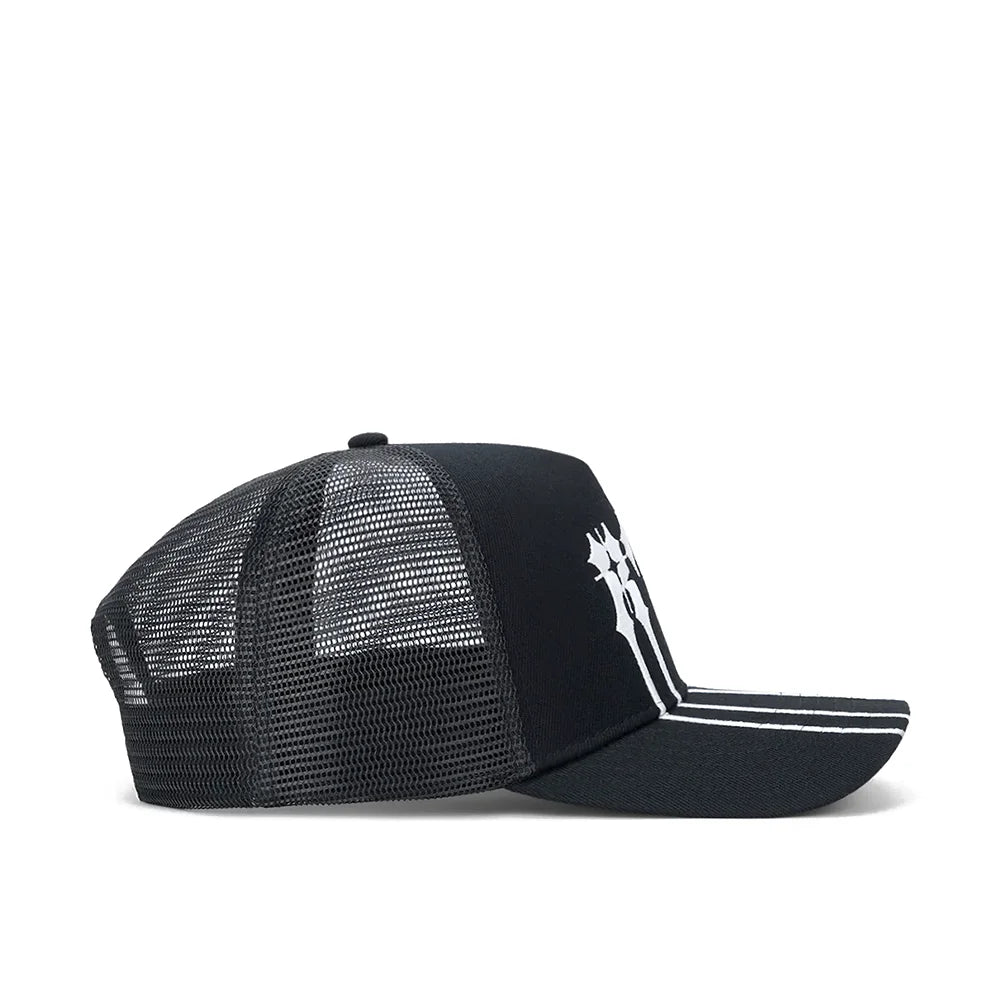 Gideon Trucker Hat 'Black Spiked RtA'