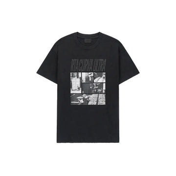 Colin Oversized Tee 'Vintage Black Photo Montage'