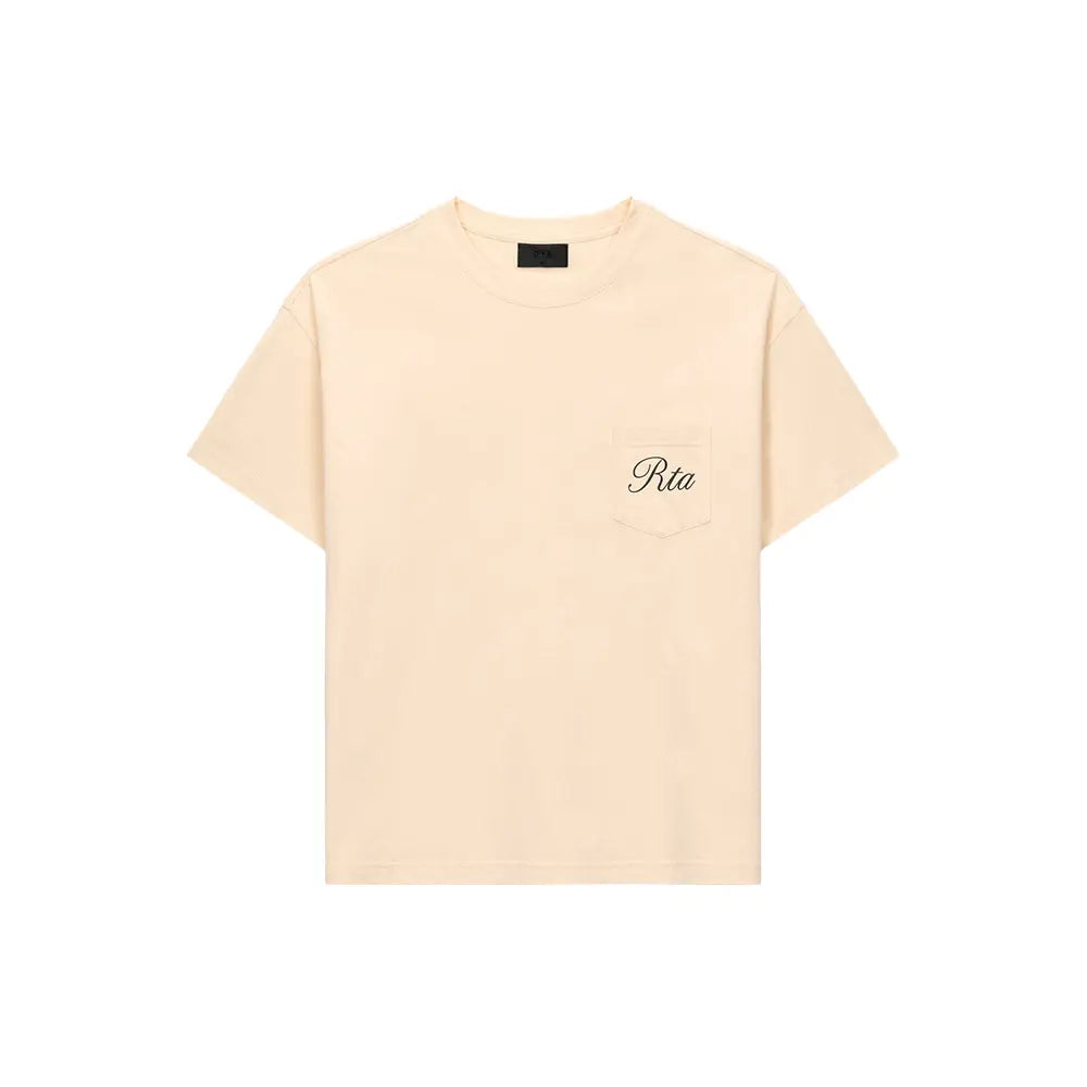Bastien Pocket Tee 'Bone Clockface'