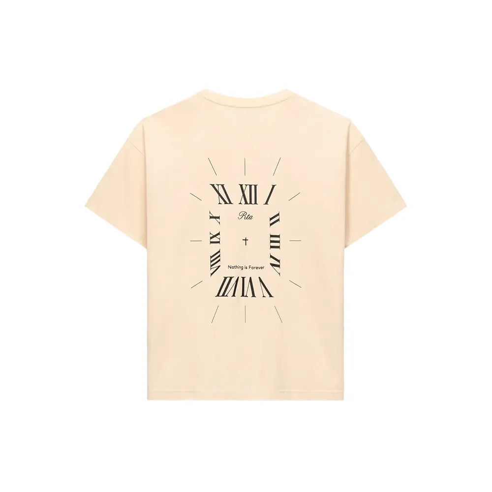 Bastien Pocket Tee 'Bone Clockface'