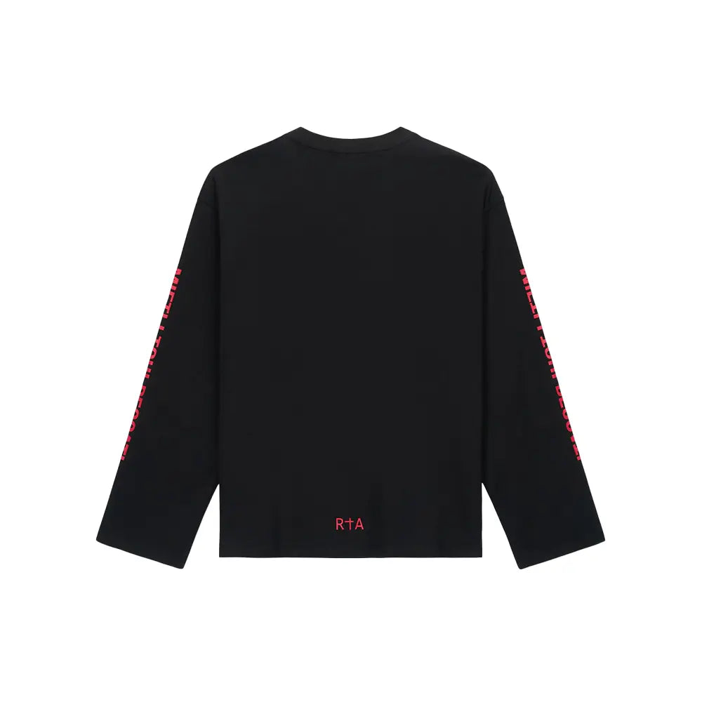 Marceau Oversized Long Sleeve Tee 'Black Payday'