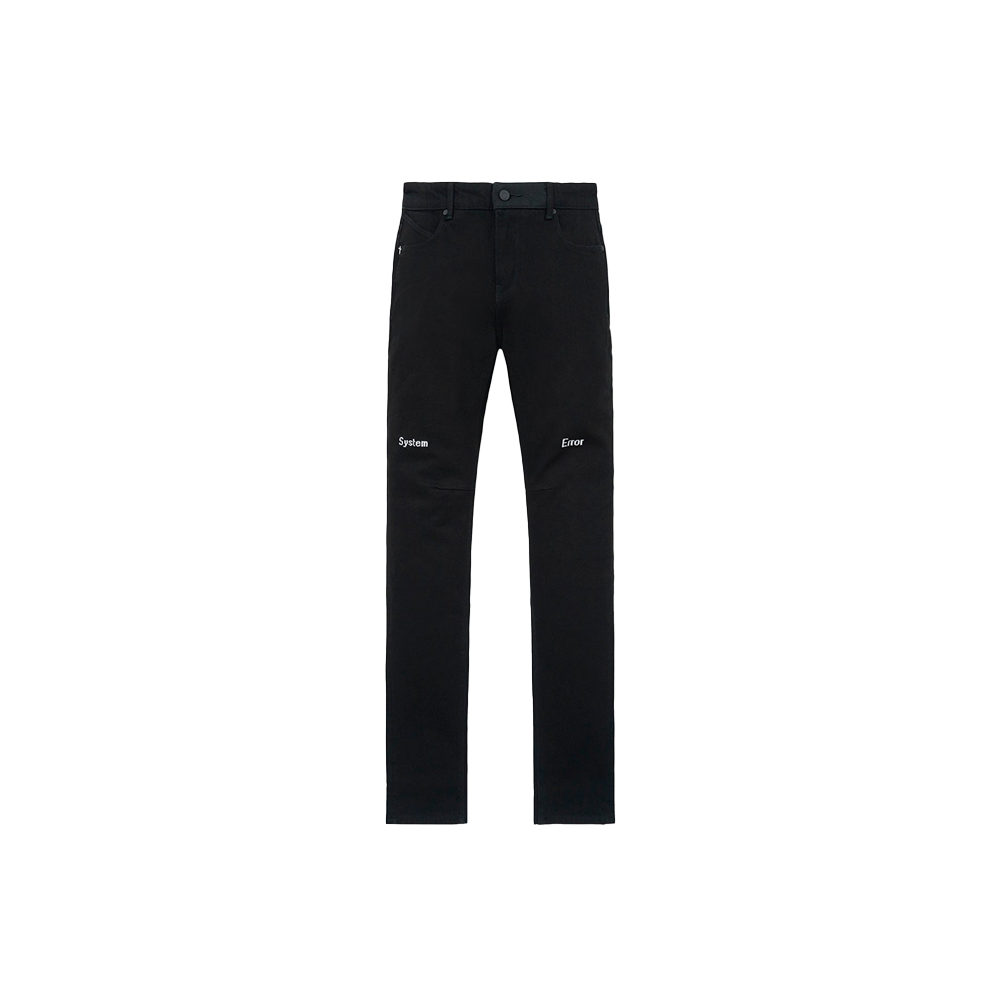 Bryant Skinny Jean 'Black Hologram Digital Cross'