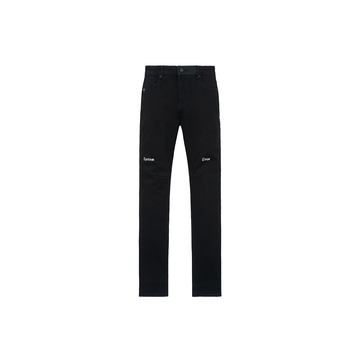 Bryant Skinny Jean 'Black Hologram Digital Cross'