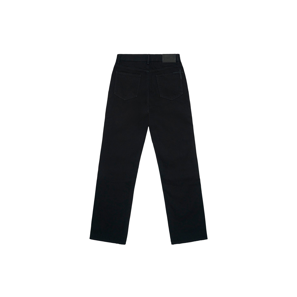Jeans a gamba dritta con tasche in Light Denim - Delave Jeans a gamba dritta con tasche in Light Denim - Delave