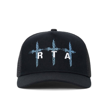Gideon Trucker Hat 'Black Triple Circuit Board Cross'