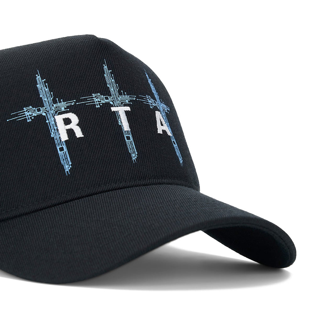Gideon Trucker Hat 'Black Triple Circuit Board Cross'