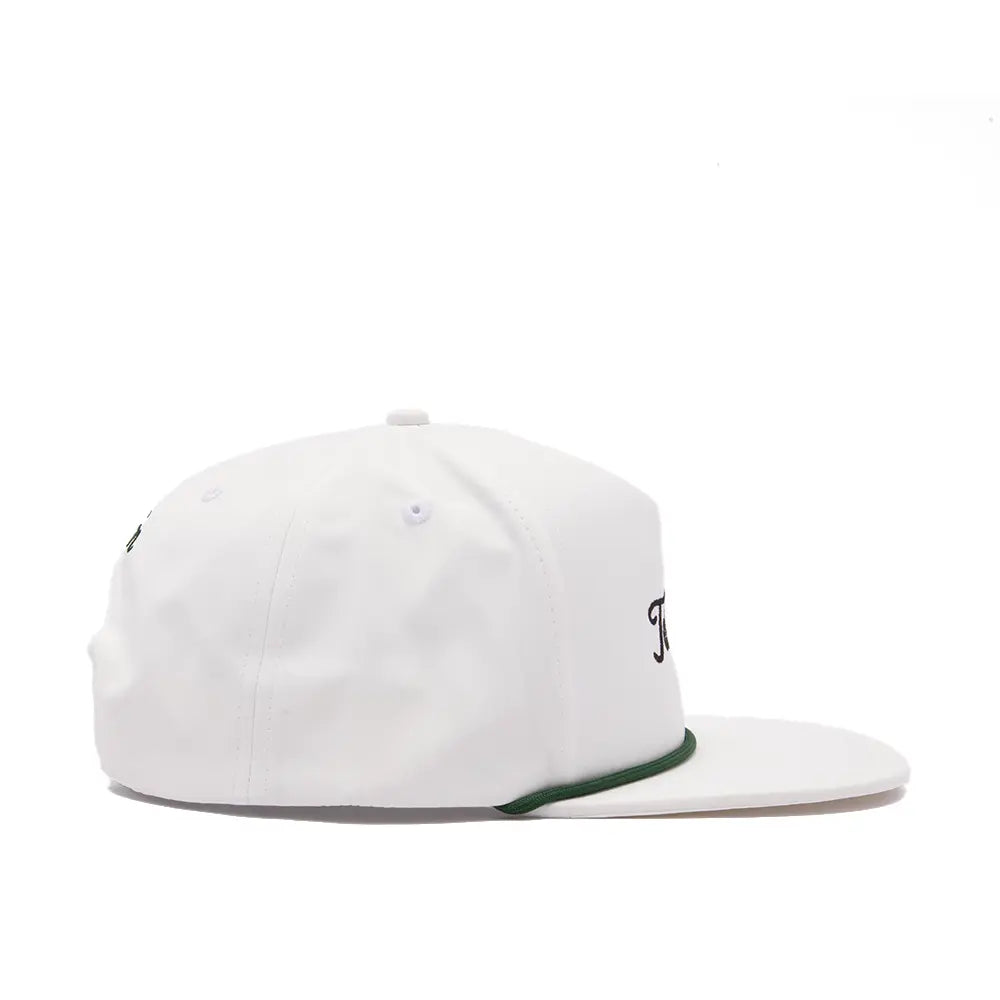 Takout Evergreen Poly Rope 5-Panel Hat 'White'