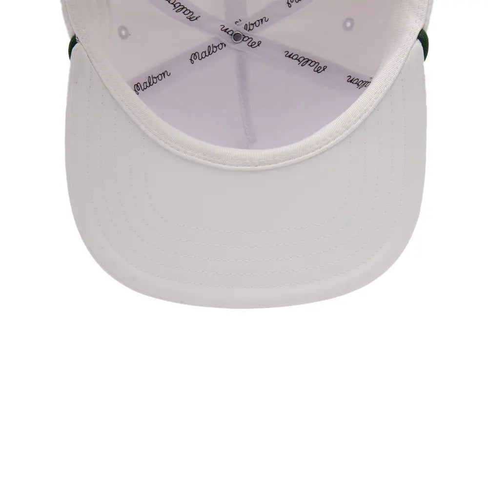 Takout Evergreen Poly Rope 5-Panel Hat 'White'