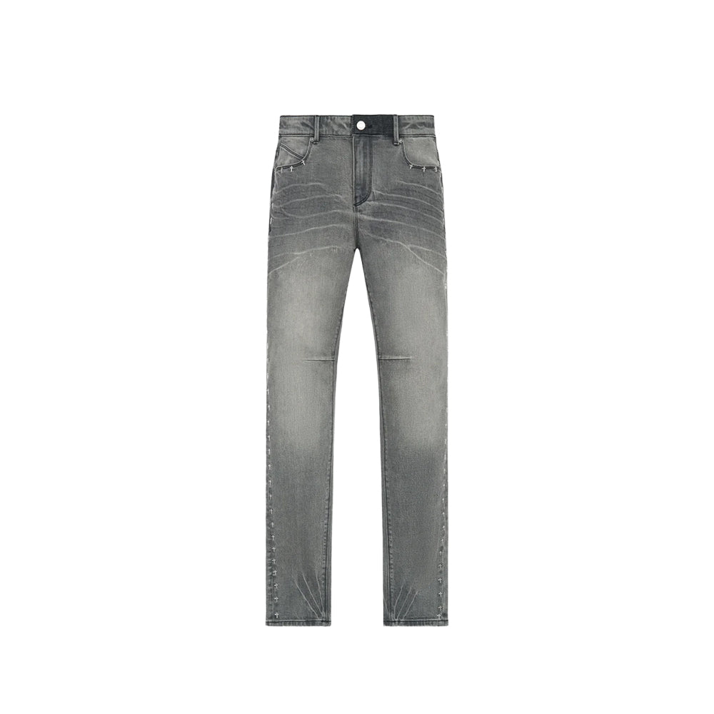 Bryant Skinny Jean 'Iron Haze Side Cross'