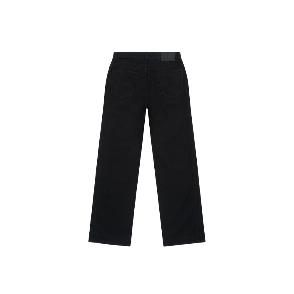 Zed Straight Leg Jean 'Black 3D Cross'