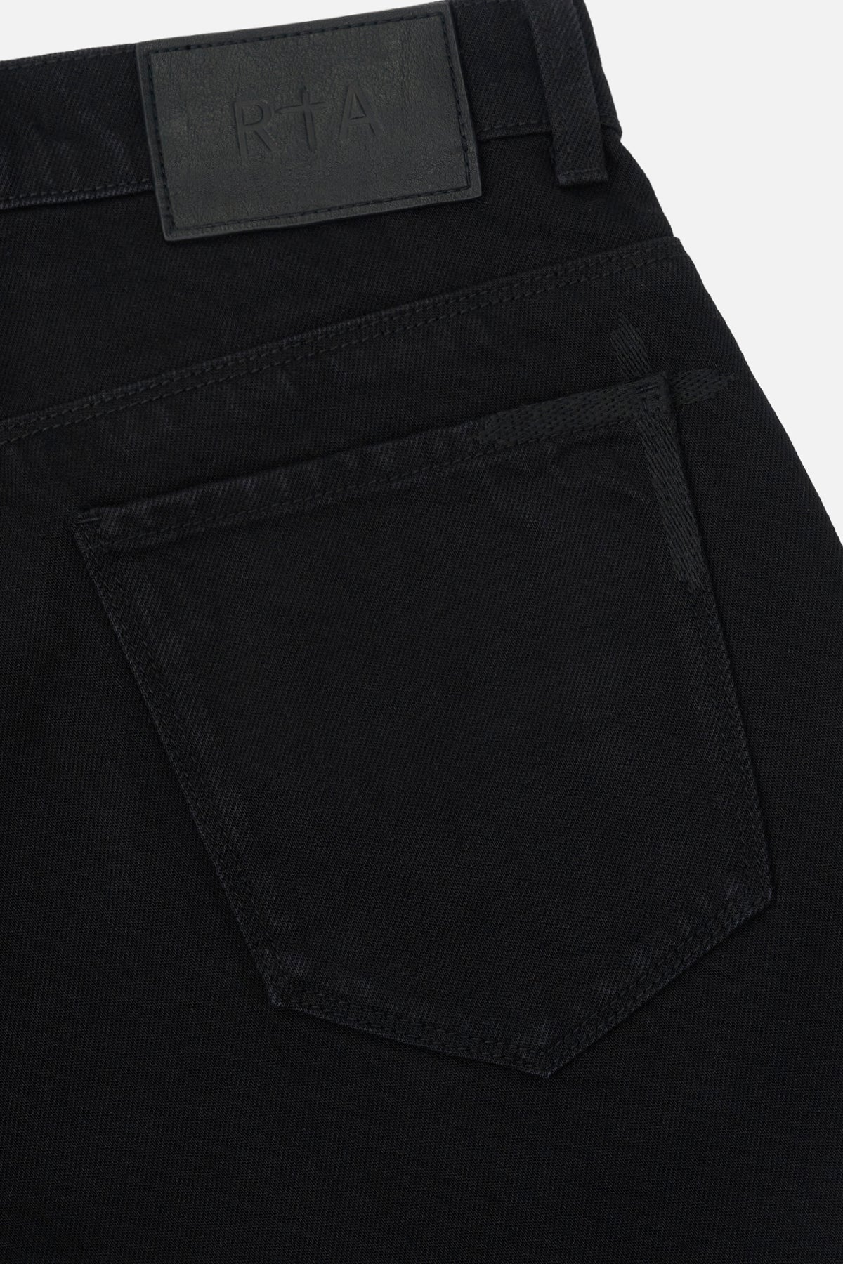 Zed Straight Leg Jean 'Black 3D Cross'